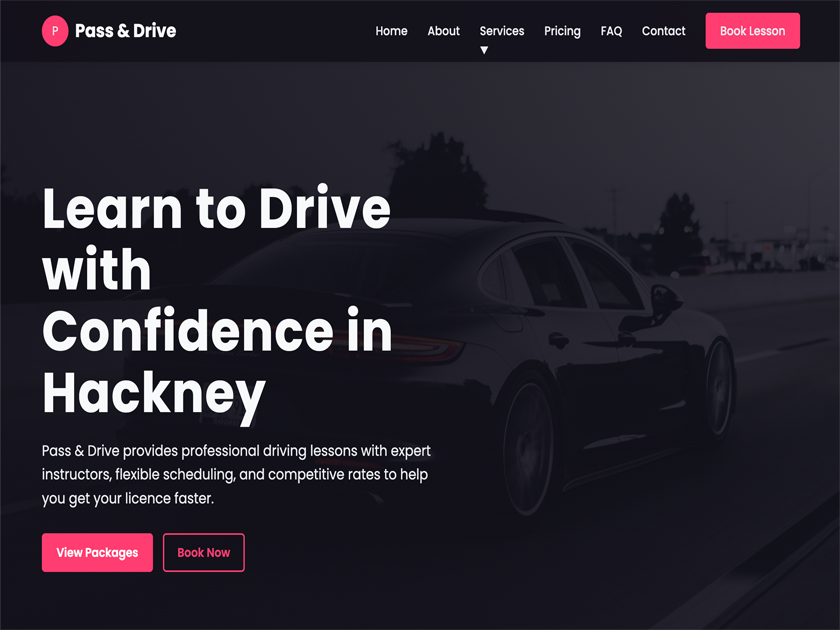 Driving School Platform
